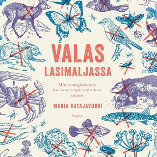 Valas lasimaljassa