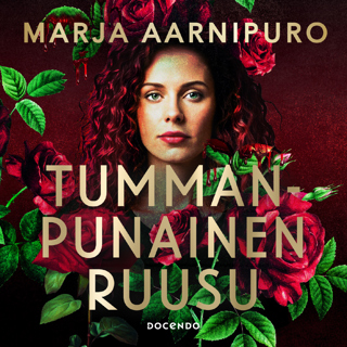 tummanpunainen-ruusu