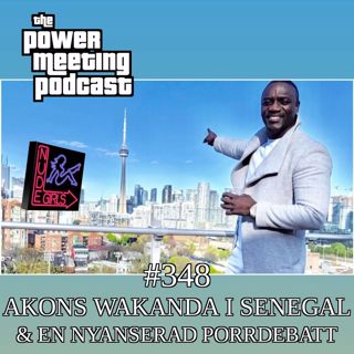 #348 – Akons Wakanda i Senegal & en nyanserad porrdebatt