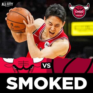 BULLS POSTGAME: Bulls BLOWN OUT by Heat in Miniseries Rubber Match | CHGO Bulls Podcast