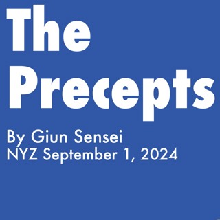 2024.09.01 - The Precepts - Giun Sensei, NYZ Shobo-ji