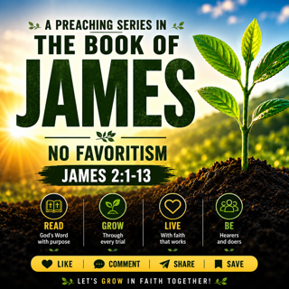 No Favoritism | James 2: 1-13 | Christian Bible Study