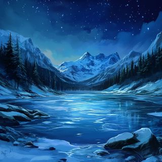 Underwater Crackling Ice