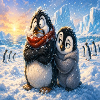 How Penguins Survive Extreme Cold