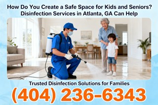 How Do You Create a Safe Space for Kids and Seniors? Disinfection Services in Atlanta, GA Can Help