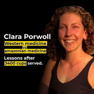 Western medicine vs amazonian medicine. Lessons after 3400 cups served with Dr. Clara