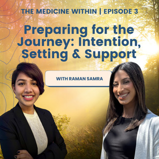 Episode 45: The Medicine Within | Ep. 3: Preparing for the Journey | Intention, Set & Setting with Raman Samra