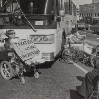 ‘We want to ride’: the 1978 protest that sparked the disability rights movement