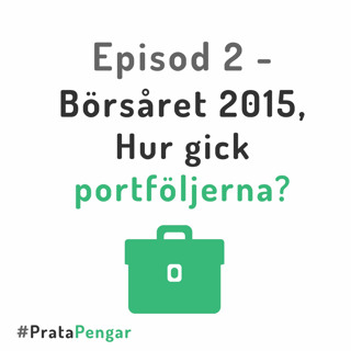 Episod 2 - Avstämning av börsåret 2015, hur gick portföljerna?