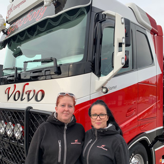 Alexandra & Marika - Tipptrailerchaufförer