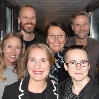 Monica Saarinen, Tomas Ramberg, Micke Pettersson och Mari Forssblad