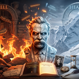 Thoughts of Fire: The War Between Nietzsche's Inner Demons and Gods