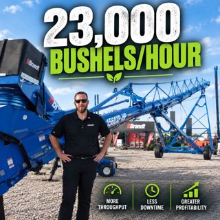 How Do You Move 23,000 Bushels of Grain Per Hour
