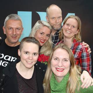 Maja Reichard, Amanda Lindholm, Kristian Luuk och Andres Lokko i Lantzkampen!