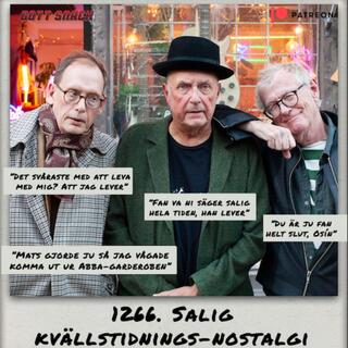 1266. DEL 2: Salig kvällstidnings-nostalgi med Oisín, Mats Olsson & Lasse Anrell