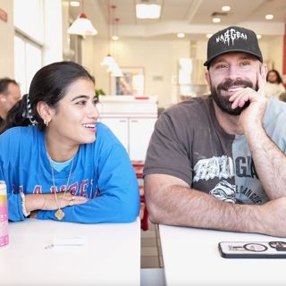 SARA & BRAD IN N OUT DATE