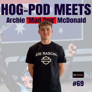HOG-POD Meets BWC Rider Archie McDonald of Joe Rascal Racing Australia
