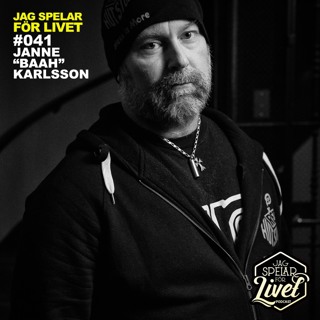 #041 Janne "Baah" Karlsson - trummis & producent/ljudtekniker