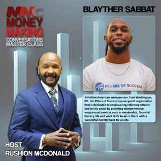 Second Chance: He focuses on empowering returning citizens and at-risk youth to reintegrate successfully into society.