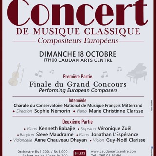 Grande soirée de musique classique au Caudan Arts Centre : une initiative conjointe d’IMMEDIA et de l’Union européenne