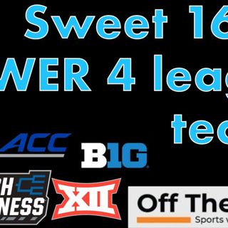 No Cinderellas or anybody lower than a 10-seed in NCAA Tournament Sweet 16