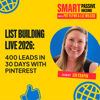 LIST BUILDING LIVE: 400 Leads in 30 Days with Pinterest with Jen Chapin