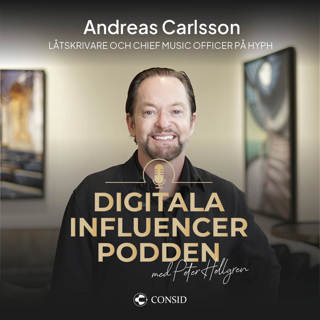233. Digital tsunami och ljuv musik | Andreas Carlsson, legendarisk låtskrivare och Chief Music Officer på Hyph | Teknikskifte