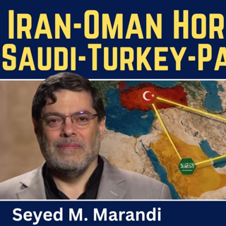 Seyed M. Marandi: Iran-Oman Hormuz Deal Almost Reached & the Saudi-Turkey-Pakistan Defence Pact
