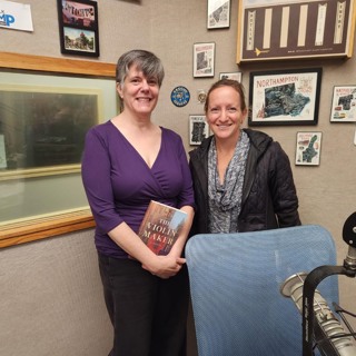 "The Violin Maker." Our guest is the author, Amherst College's Molly Terrill, who this Thursday will be in conversation with Jacqueline Sheehan at the Odyssey Bookshop. We talk about historical fiction