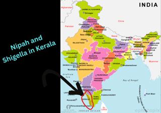 India: Shigella outbreak and Nipah virus case in Kerala state
