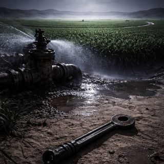 The Kufra Oasis Fossil-Water Hydration