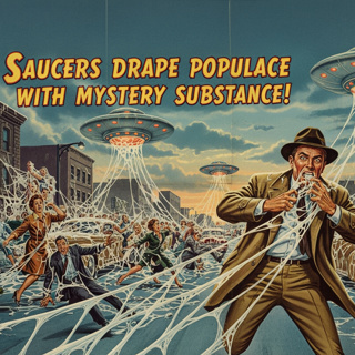 Solution to Why Some UFOs Leave Behind Sticky, Spiderweb-Like Substance Still a Mystery