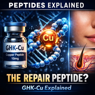 GHK-Cu Explained: The Science Behind the Copper Peptide for Skin, Hair, and Healing