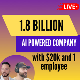 🚨 He built a 1.8 BILLION dollar company with $20K and 1 employee - Ep 28 - Mostly Humans