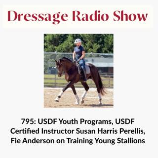 USDF Youth Programs, USDF Certified Instructor Susan Harris Perellis, Fie Anderson on Training Young Stallions