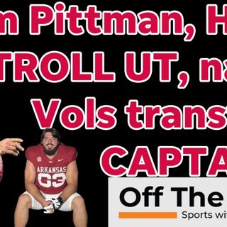 Addison Nichols, Doneiko Slaughters: Hogs name Vols transfers captains when Tennessee Football visits Arkansas