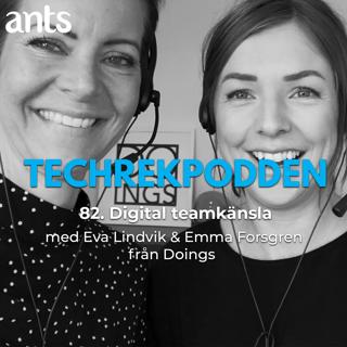 82. Digital teamkänsla med Eva Lindvik & Emma Forsgren från Doings