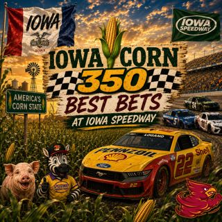 Iowa Corn 350 Betting Picks 2026 I NASCAR Gambling Podcast (Ep. 844)
