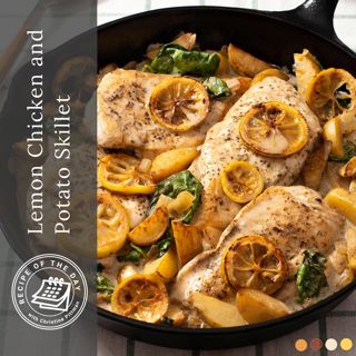 Lemon Chicken and Potato Skillet
