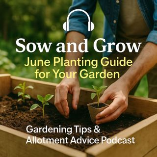 🎧 Sow and Grow: June Planting Guide for Your Garden | Gardening Tips & Allotment Advice Podcast