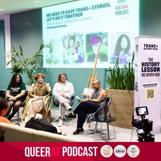 How to save Trans+ stories in an age they can be deleted with just a click?
