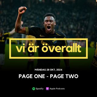 Page one - Page two
