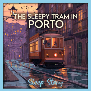 Deep Sleep Story for Adults 🌙 Rainy Porto Tram Ride | Relaxing Bedtime Story, ASMR Sleep & Calm Narration