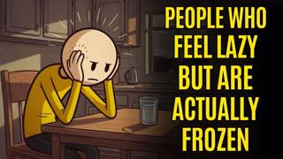 The Psychology of People Who Feel Lazy But Are Actually Frozen 