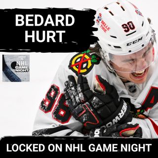 GAME NIGHT: Connor Bedard HURT, REACTION to Quinn Hughes trade from Wild and Canucks