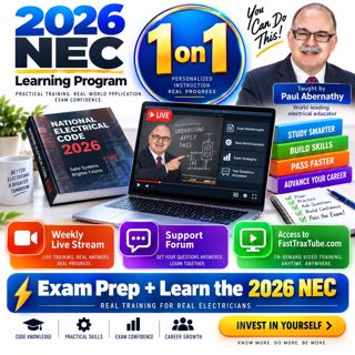 Exciting News - The New 2026 NEC Mastering the NEC is READY!