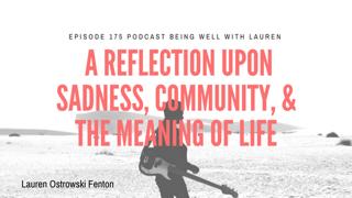 Episode 175 Being well with Lauren