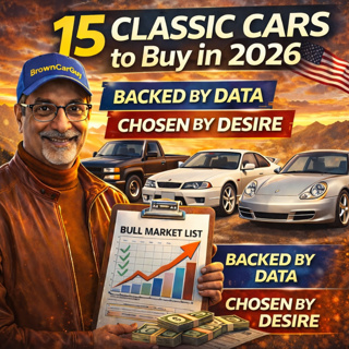 15 Classic Cars to Buy in 2026 — Backed by Data, Driven by Desire