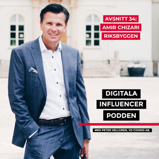34. Amir Chizari, CIO/CDO Riksbyggen – AI-robotar, smarta hem och digitalisering i bygg- och fastighetsbranschen
