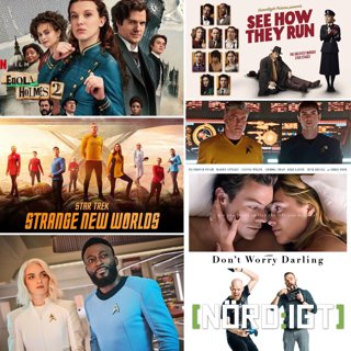 387. Den om Enola Holmes 2, See How They Run, Don't Worry Darling och Star Trek Strange New Worlds